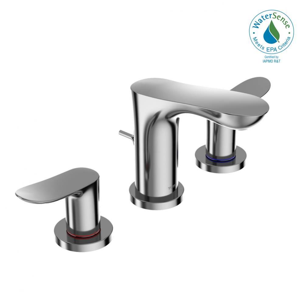 Toto® Go Series 1.2 Gpm Two Handle Widespread Bathroom Sink Faucet With Drain Assembly, Polis
