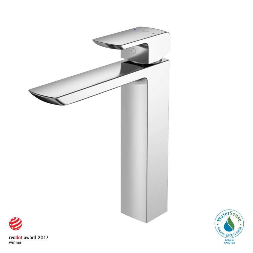 GR 1.2 GPM Single Handle Vessel Bathroom Sink Faucet with COMFORT GLIDE™ Technology, Polished Ch