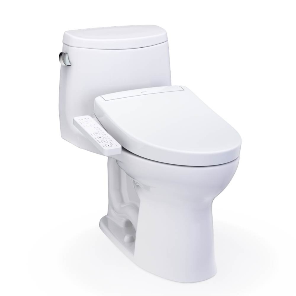 WASHLET+® UltraMax® II One-Piece Elongated 1.28 GPF Toilet and WASHLET+® S2 Bidet S
