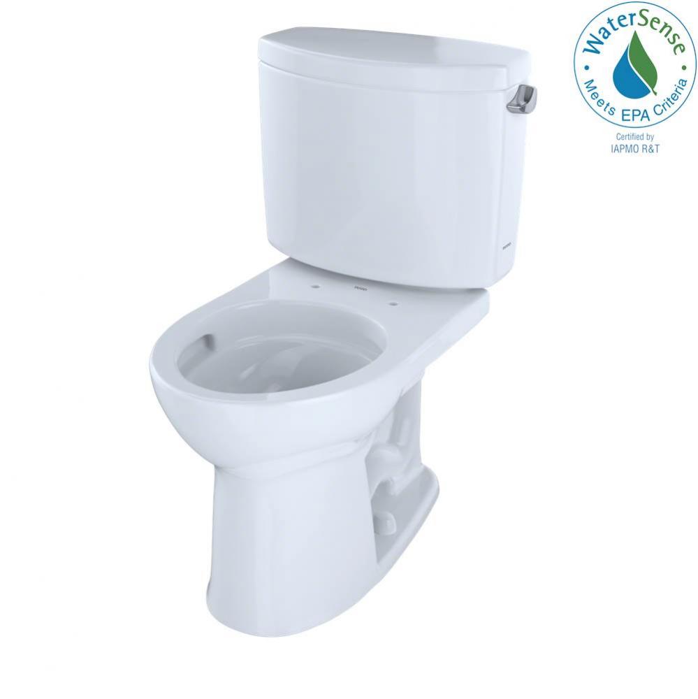 Toto® Drake® II Two-Piece Round 1.28 Gpf Universal Height Toilet With Cefiontect And Rig