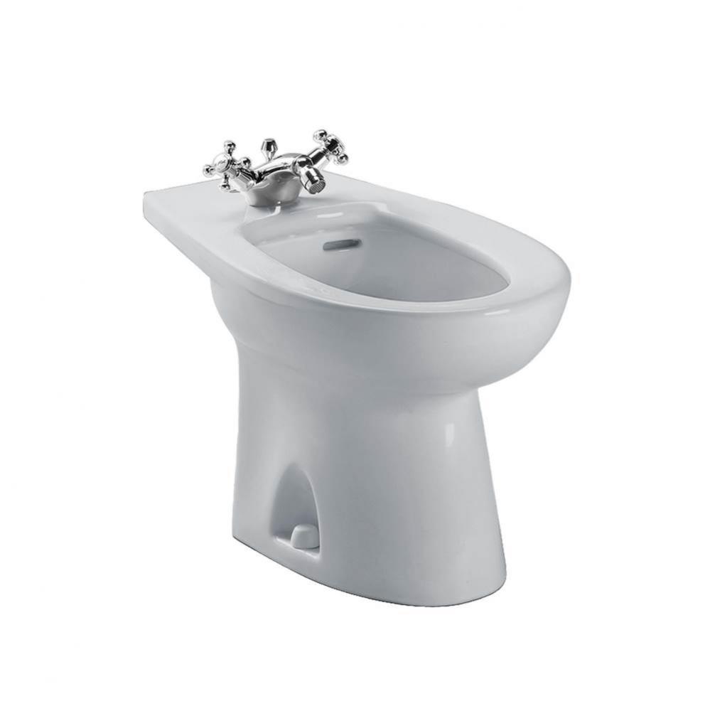 Toto® Piedmont® Single Hole Deck Mounted Faucet Bidet, Colonial White
