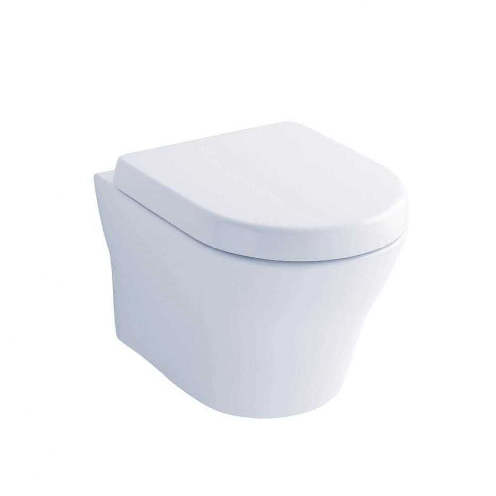 MH Wall-Hung Dual Flush Toilet, 1.28 GPF And 0.9 GPF, D-Shape Bowl