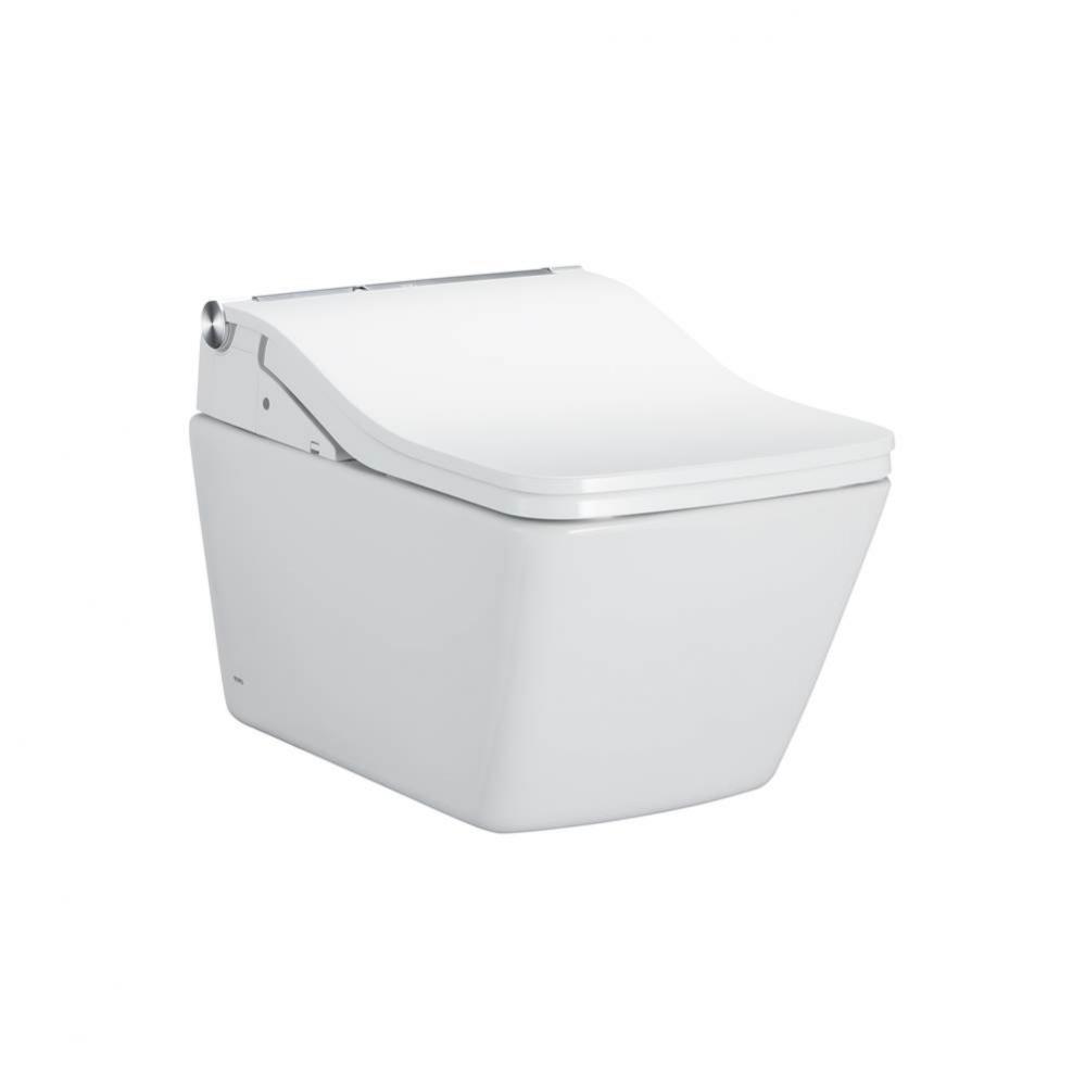 Toto® Washlet®+ Sp Wall-Hung Square-Shape Toilet With Sw Bidet Seat And Duofit® In-