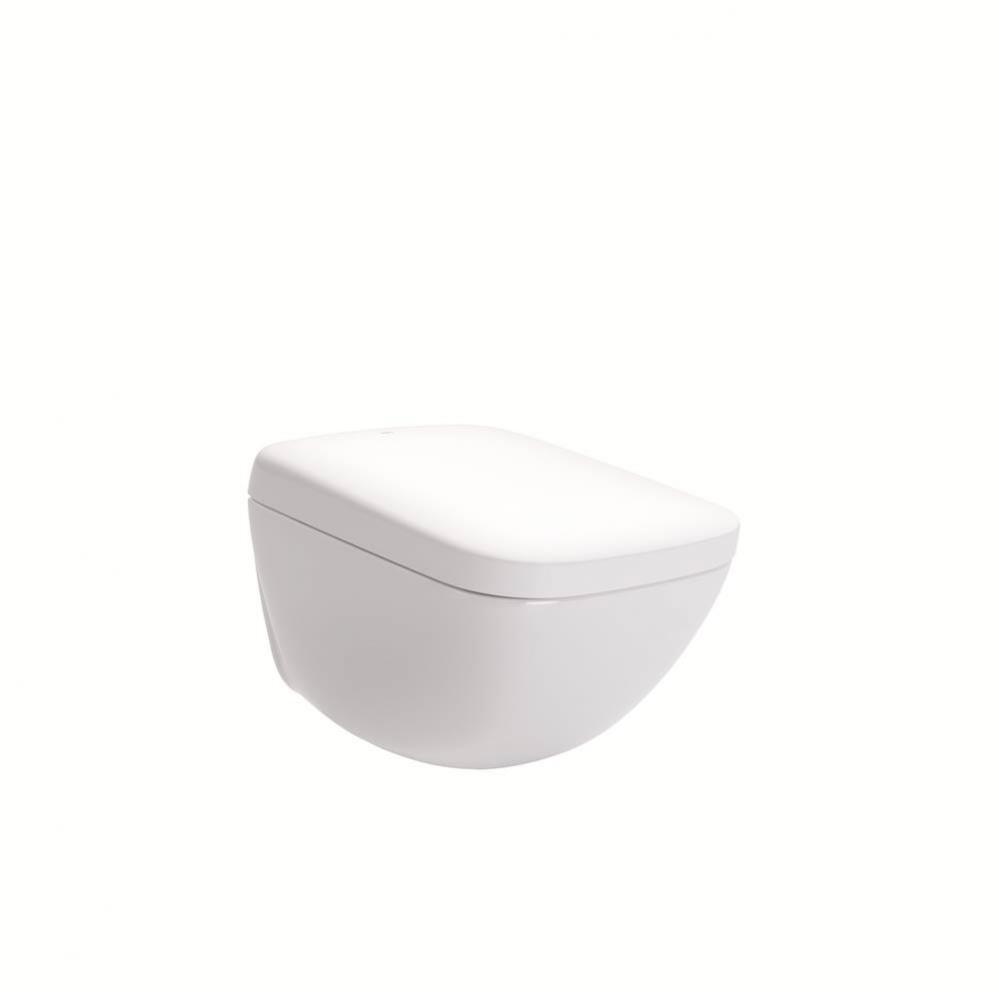 TOTO® NEOREST® WX1™ Dual Flush 1.2 or 0.8 GPF Wall-Hung Toilet with Integrated Bidet S