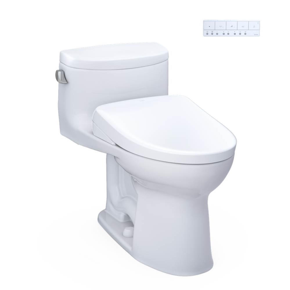 WASHLET®+ Supreme® II One-Piece Elongated 1.28 GPF Toilet and WASHLET®+ S7 Contempo