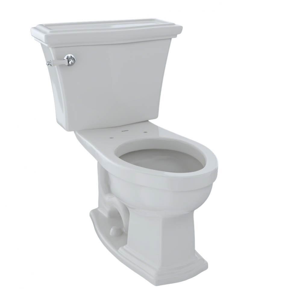 Clayton® Two-Piece Elongated 1.6 GPF Universal Height Toilet, Colonial White