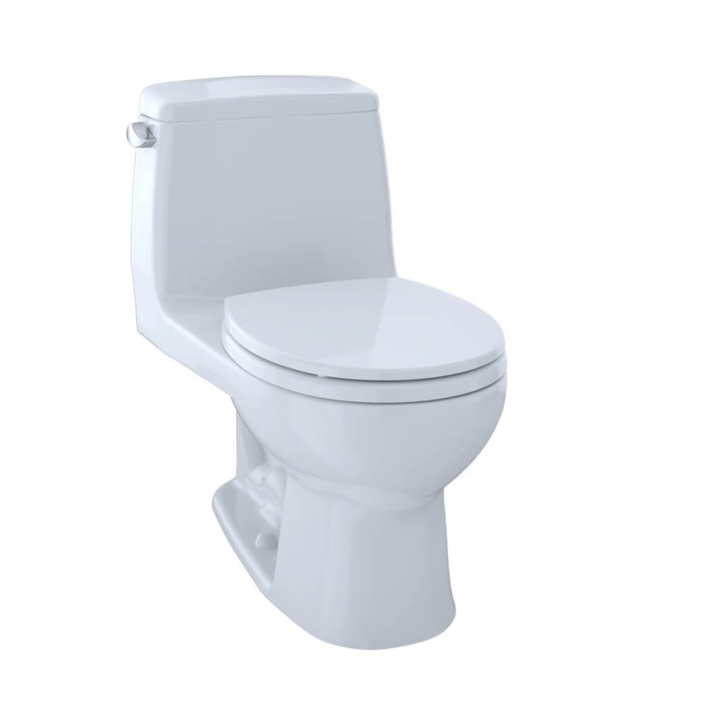 Eco UltraMax® One-Piece Round Bowl 1.28 GPF Toilet, Cotton White