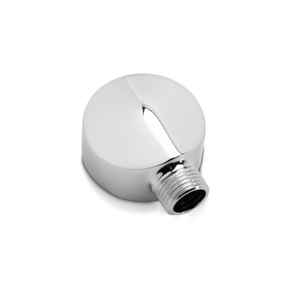 Hand Shower Wall Outlet, Polished Chrome