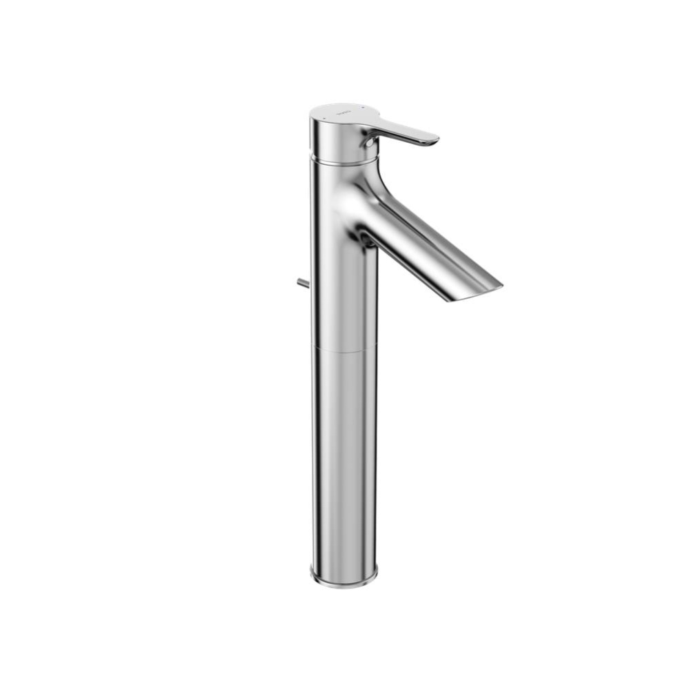 LB Series 1.2 GPM Single Handle Bathroom Faucet for Vessel Sink with Drain Assembly, Polished Chro