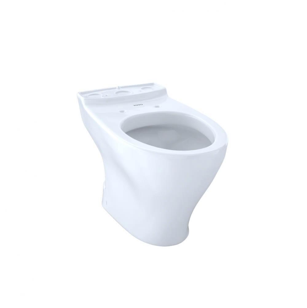 TOTO Aquia Universal Height Elongated Toilet Bowl for 10 Inch Rough-In, Cotton White - CT412F