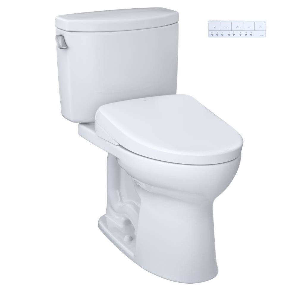 WASHLET®+ Drake® II Two-Piece Elongated 1.28 GPF Toilet with Auto Flush WASHLET®+ S