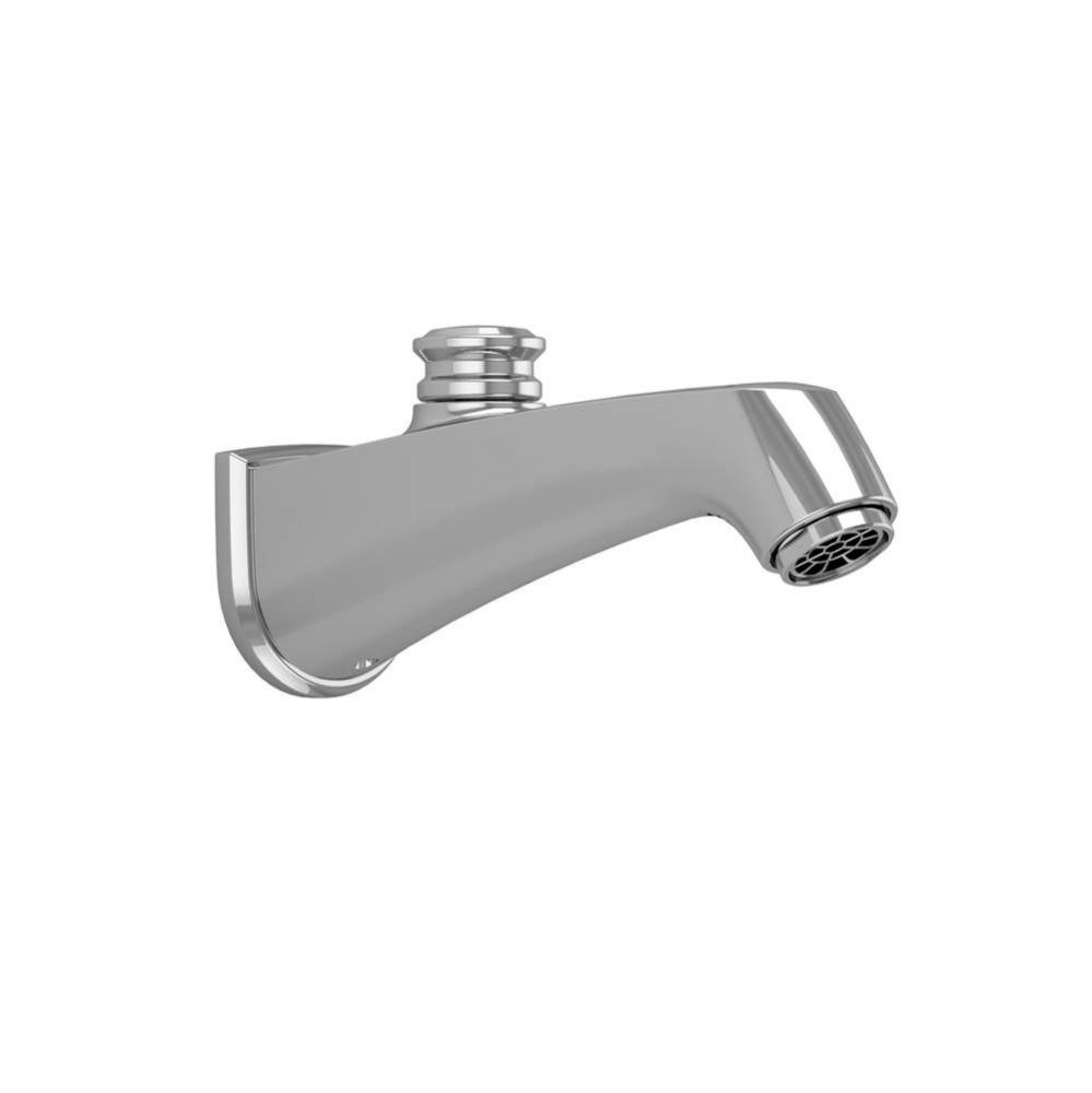 Toto® Keane™ Wall Tub Spout With Diverter, Polished Chrome