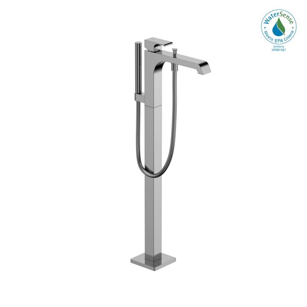 Toto® Gc Single-Handle Free Standing Tub Filler With Handshower, Polished Chrome