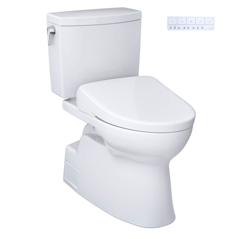 WASHLET®+ Vespin® II 1G® Two-Piece Elongated 1.0 GPF Toilet with Auto Flush WASHLET