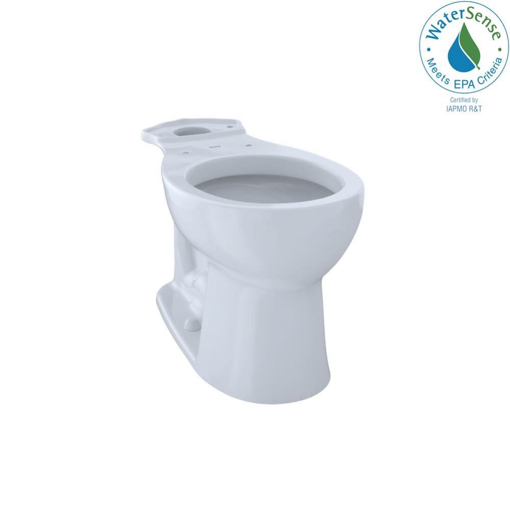 Toto® Entrada™ Universal Height Round Toilet Bowl, Cotton White