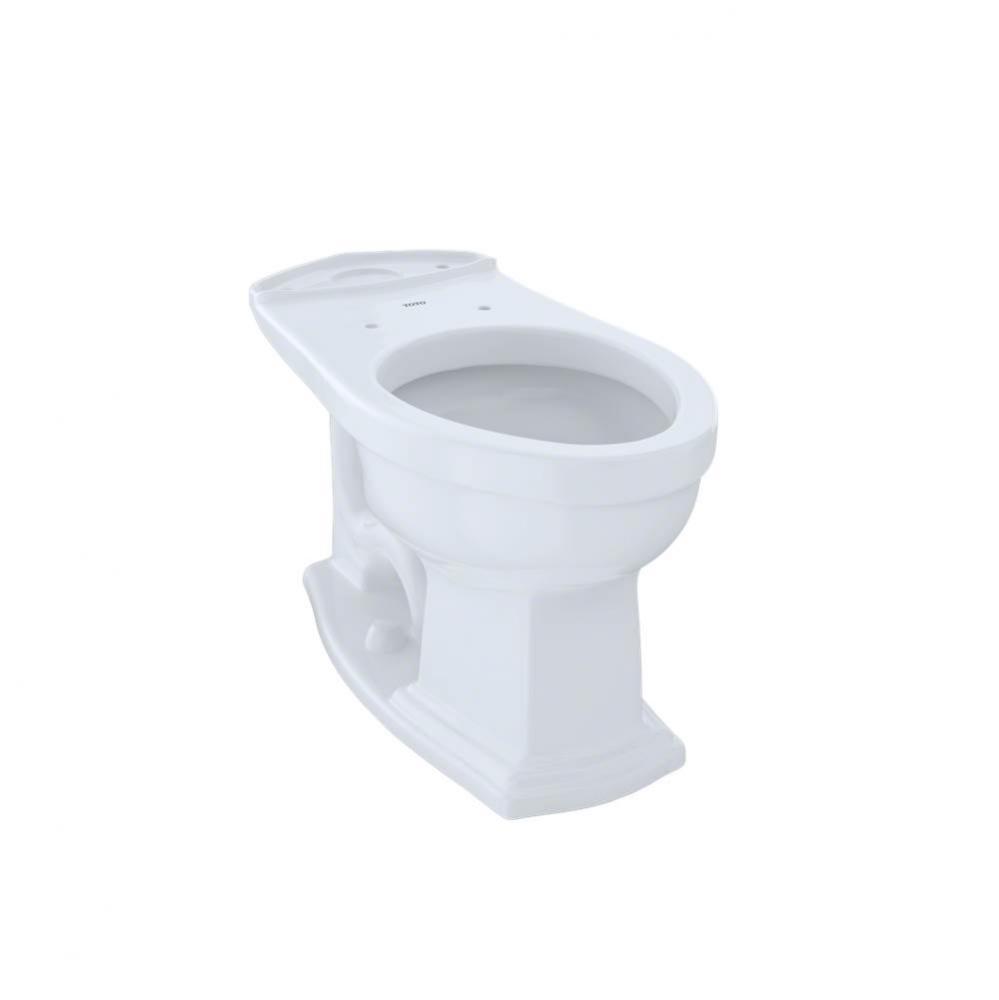 Toto® Eco Clayton® And Clayton® Universal Height Elongated Toilet Bowl, Cotton Whit
