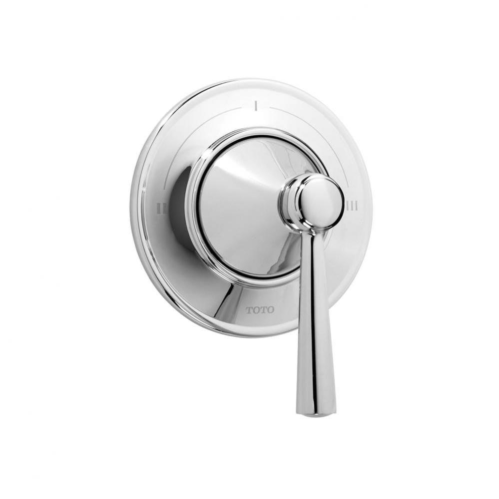 Toto® Silas™ Three-Way Diverter Trim, Polished Chrome