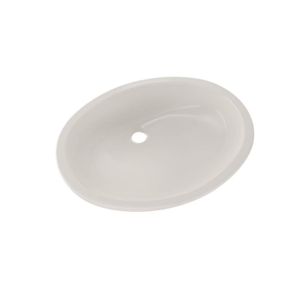 Toto® Dantesca® Oval Undermount Bathroom Sink With Cefiontect, Colonial White