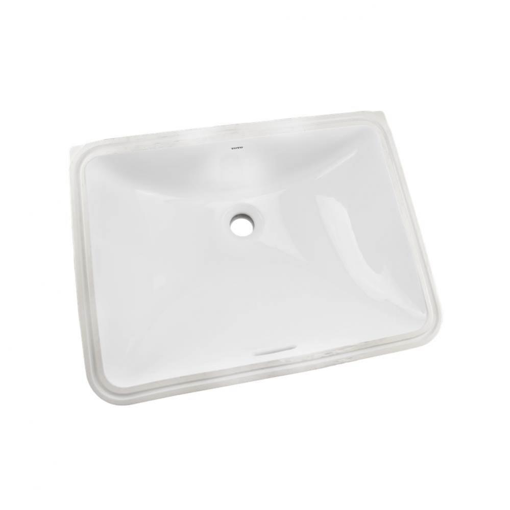 Toto® 20'' Rectangular Undermount Bathroom Sink With Cefiontect, Cotton White