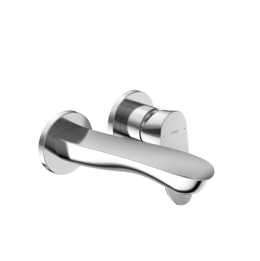 GO 1.2 GPM Wall-Mount Single-Handle Bathroom Faucet with COMFORT GLIDE™ Technology, Polished Chr