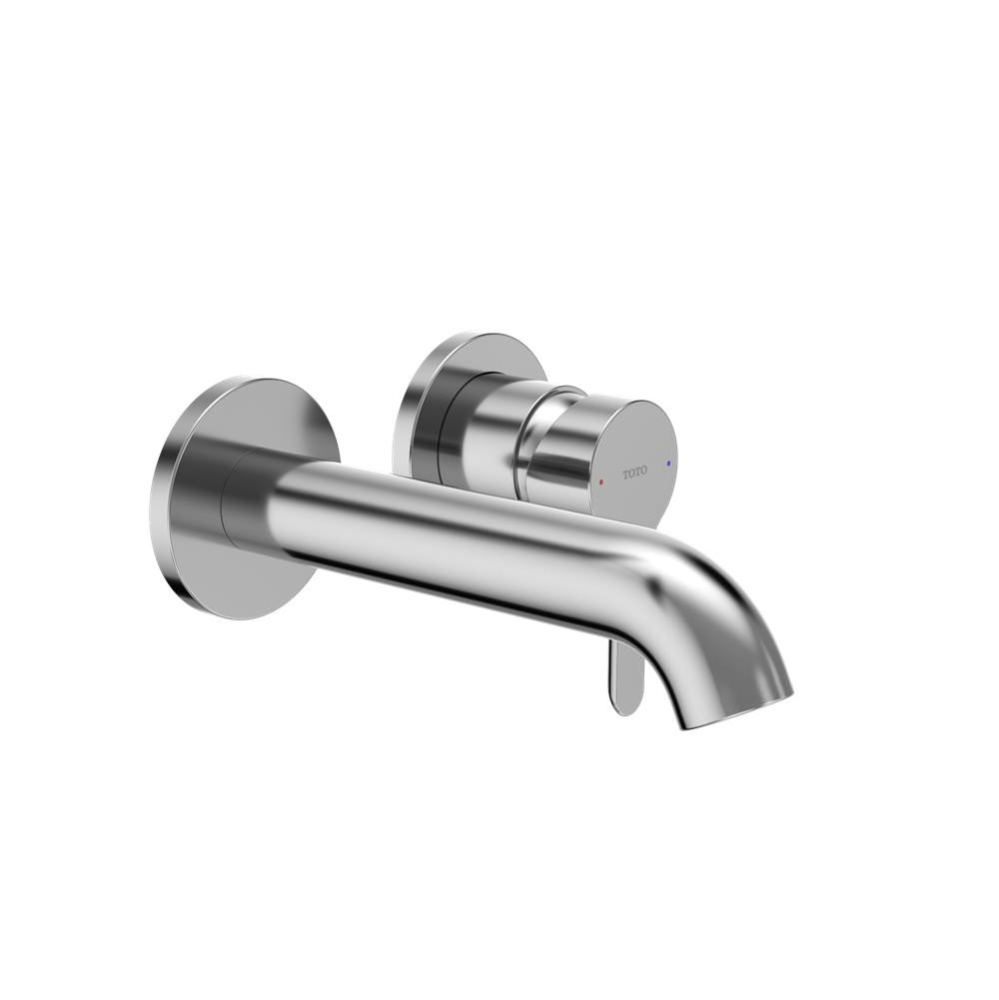 LB Series 1.2 GPM Wall-Mount Single-Handle Bathroom Sink Faucet, Polished Chrome