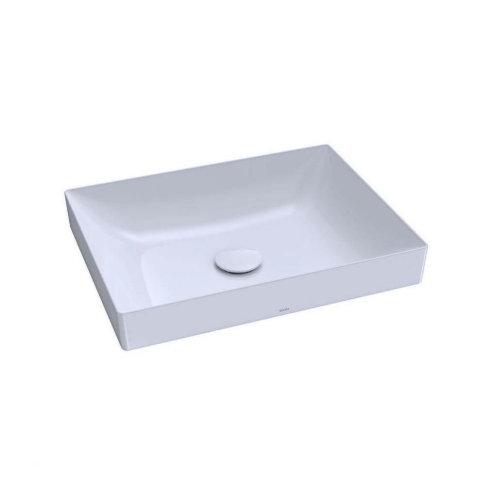 Toto® Kiwami® Rectangular 20'' Vessel Bathrroom Sink With Cefiontect, Cotton W