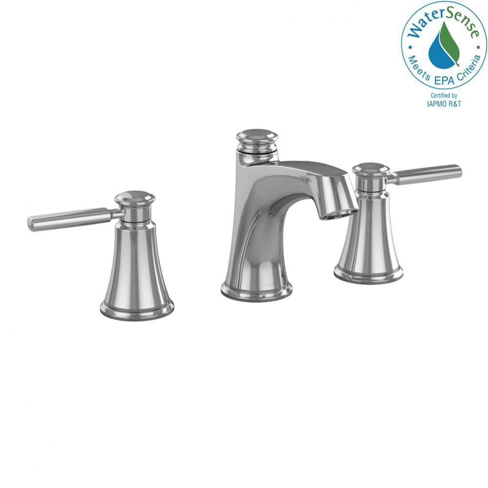 TOTO Keane Two Handle Widespread 1.5 GPM Bathroom Sink Faucet, Polished Chrome - TL211DDRNo.CP