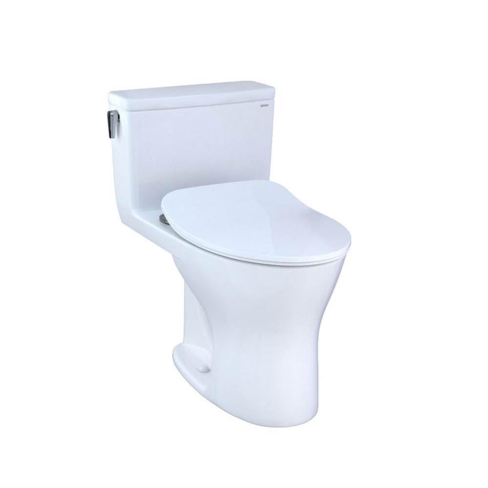 Ultramax One-Piece Toilet, 1.28 GPF And 0.8 GPF Elongate Bowl - Slim Seat