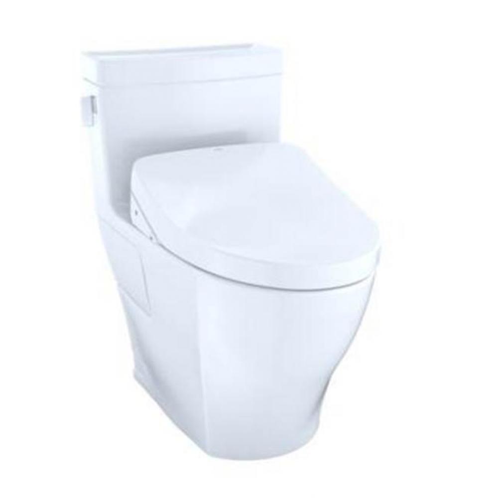 Toto Washlet+®  Legato One-Piece Elongated 1.28 Gpf Toilet And Contemporary Washlet S500E Bid