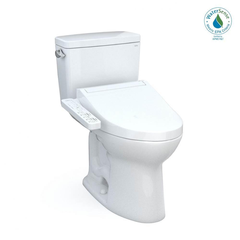 Toto® Drake® Washlet®+ Two-Piece Elongated 1.28 Gpf Tornado Flush® Toilet With
