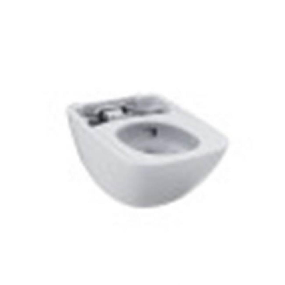 TOTO® NEOREST® WX1™ Dual Flush 1.2 or 0.8 GPF Wall-Hung Toilet Bowl Unit, Cotton White