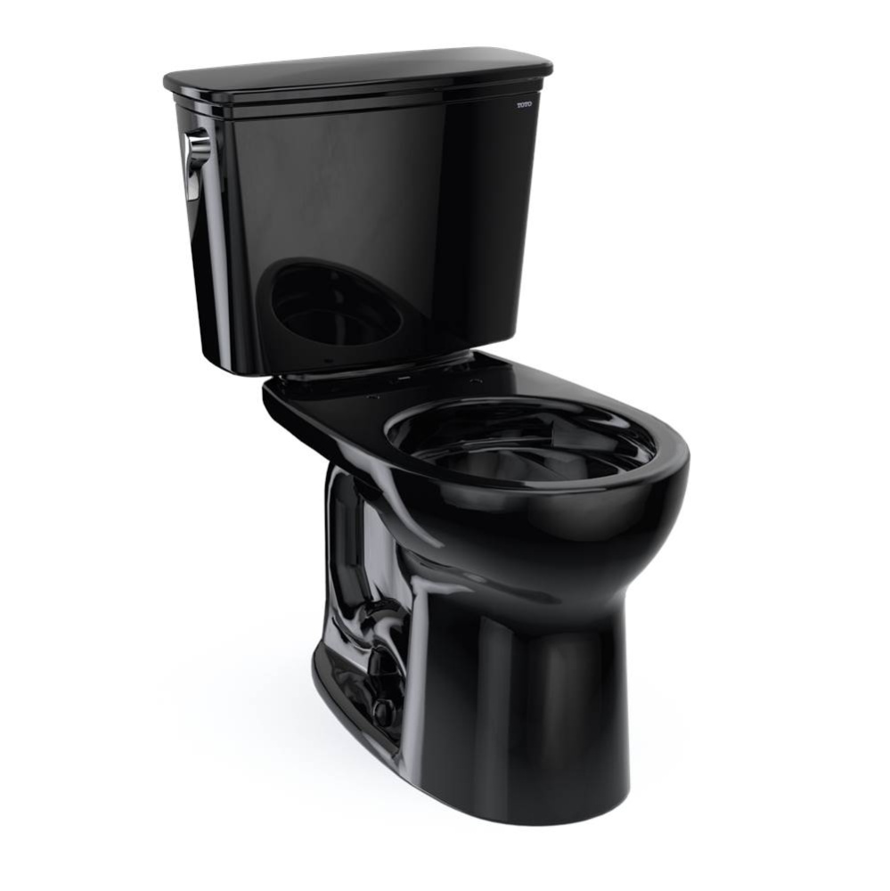 Drake® Transitional Two-Piece Round 1.28 GPF Universal Height TORNADO FLUSH® Toilet, Ebo