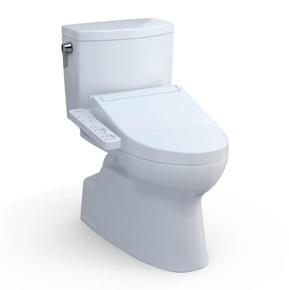 Toto® Washlet+® Vespin® II 1G® Two-Piece Elongated 1.0 Gpf Toilet And Washlet+