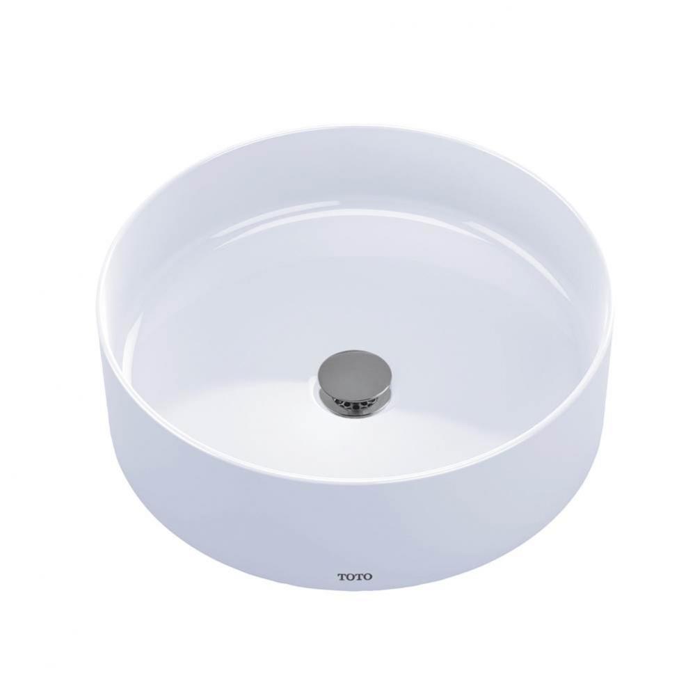 Toto® Arvina™ 16-9/16'' Round Vessel Bathroom Sink, Cotton White