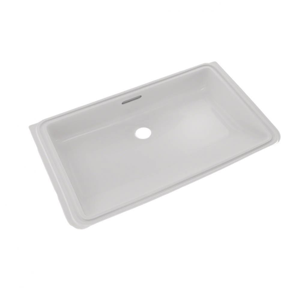 Toto® Rectangular Undermount Bathroom Sink With Cefiontect, Colonial White