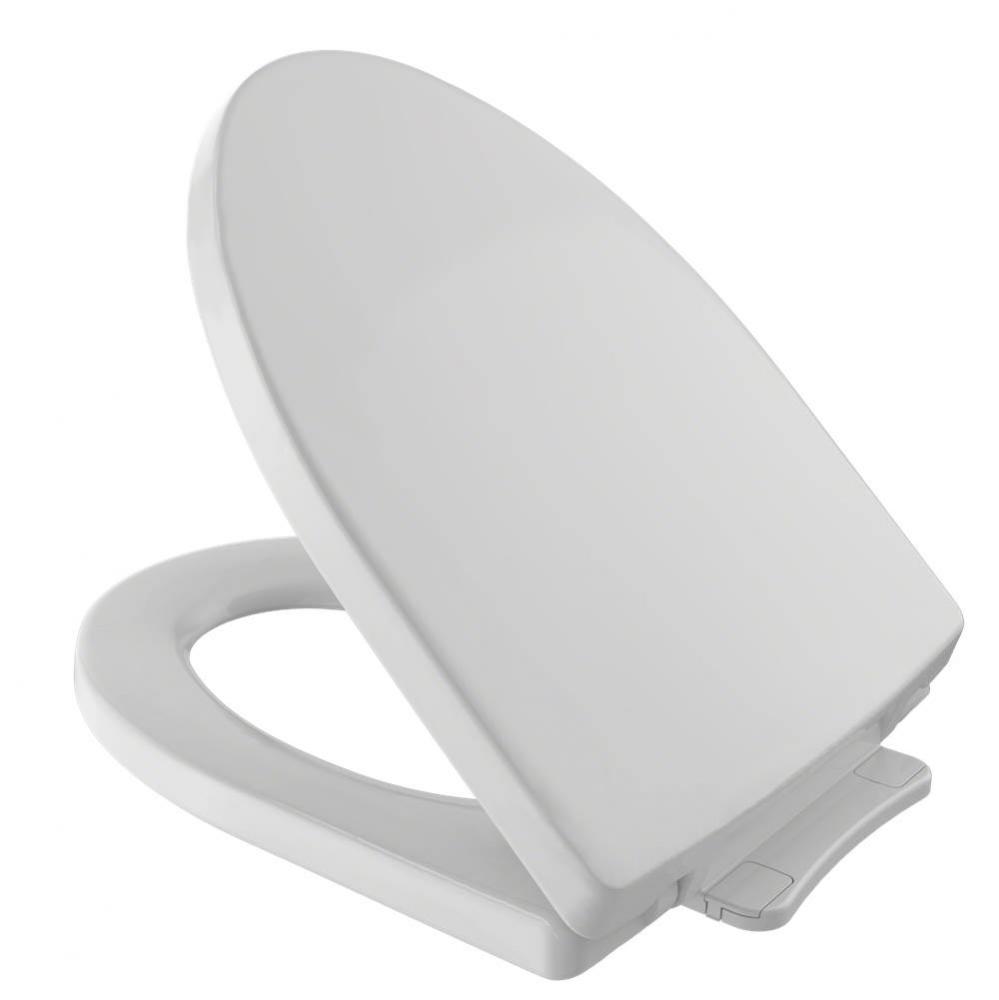 TOTO® Soirée® SoftClose® Slow Close Elongated Toilet Seat and Lid, Colonial Wh