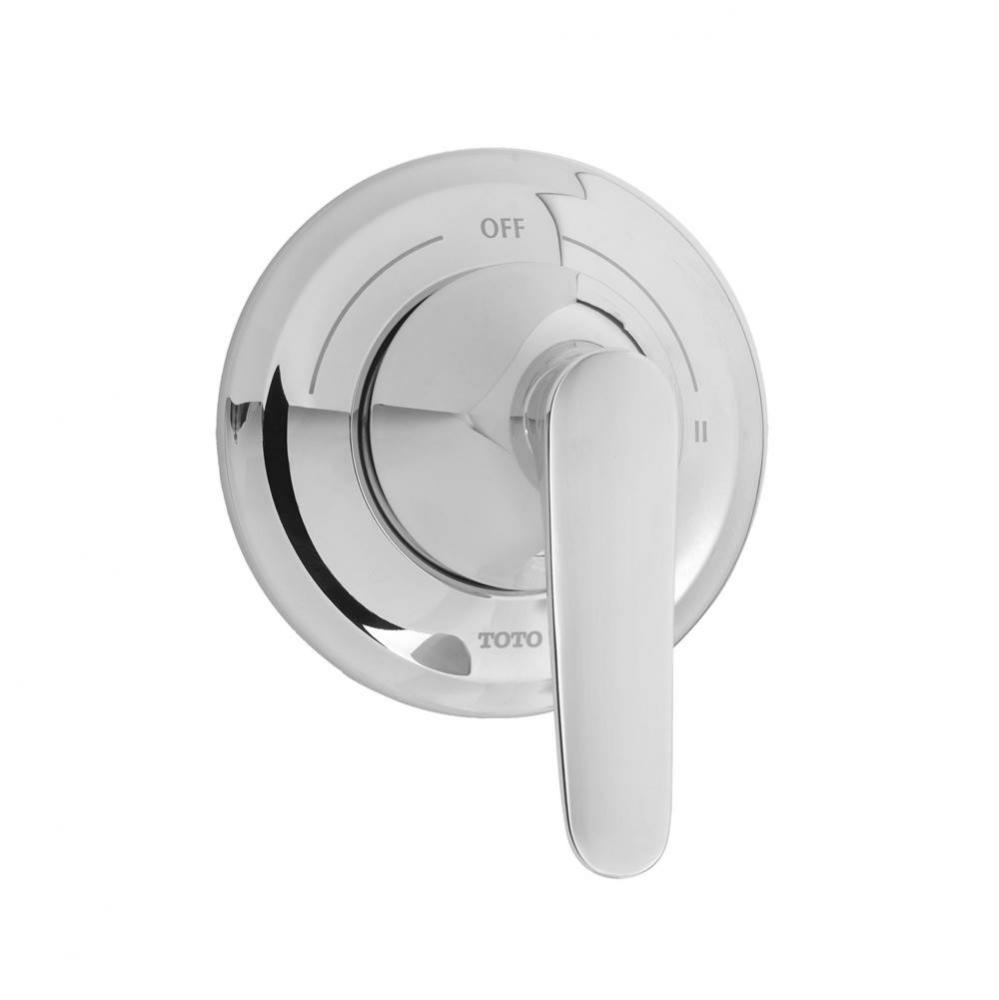 Toto® Wyeth™ Two-Way Diverter Trim With Off, Polished Chrome