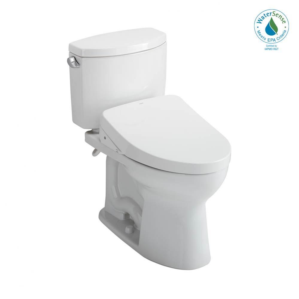 Toto® Washlet+®  Drake® II Two-Piece Elongated 1.28 Gpf Toilet With Auto Flush Wash
