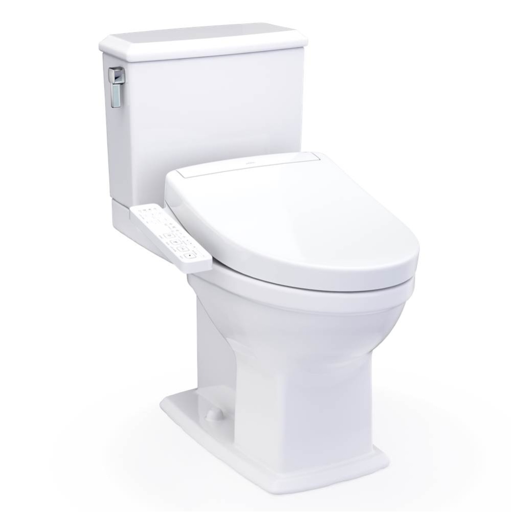 WASHLET®+ Connelly® Two-Piece Elongated Dual Flush 1.28 and 0.9 GPF Toilet and WASHLET S