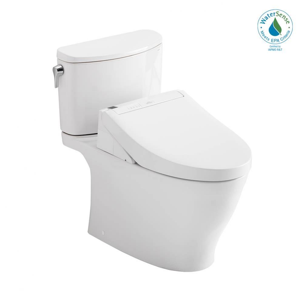 Toto® Washlet®+ Nexus® Two-Piece Elongated 1.28 Gpf Toilet With C5 Bidet Seat, Cott