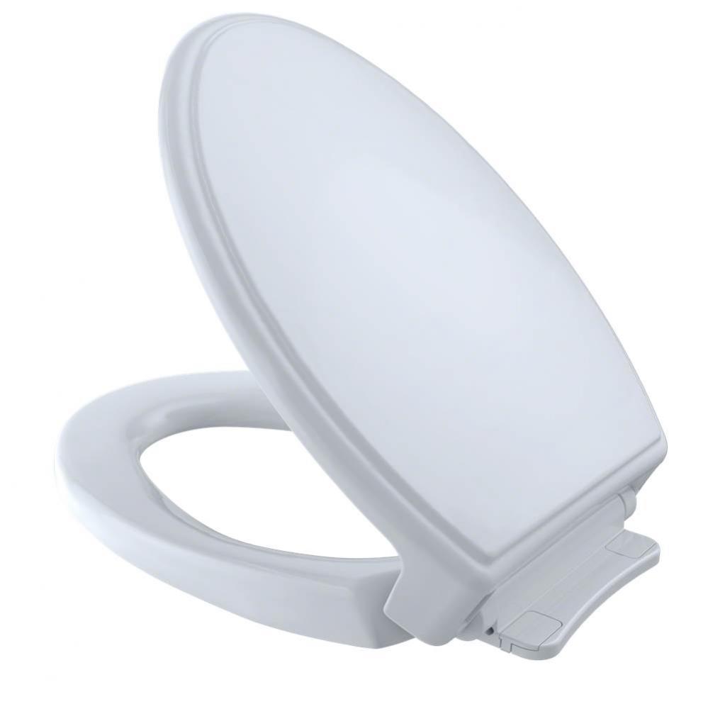 TOTO® Traditional SoftClose® Slow Close Elongated Toilet Seat and Lid, Cotton White