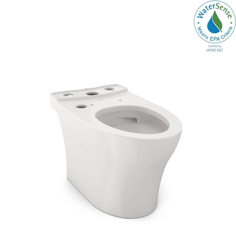 Toto Aquia Iv Washlet+ Elongated Skirted Toilet Bowl With Cefiontect, Colonial White