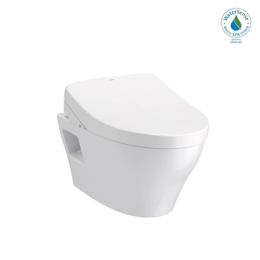 Toto® Washlet®+ Ep Wall-Hung Elongated Toilet With S550E Bidet Seat And Duofit® In-