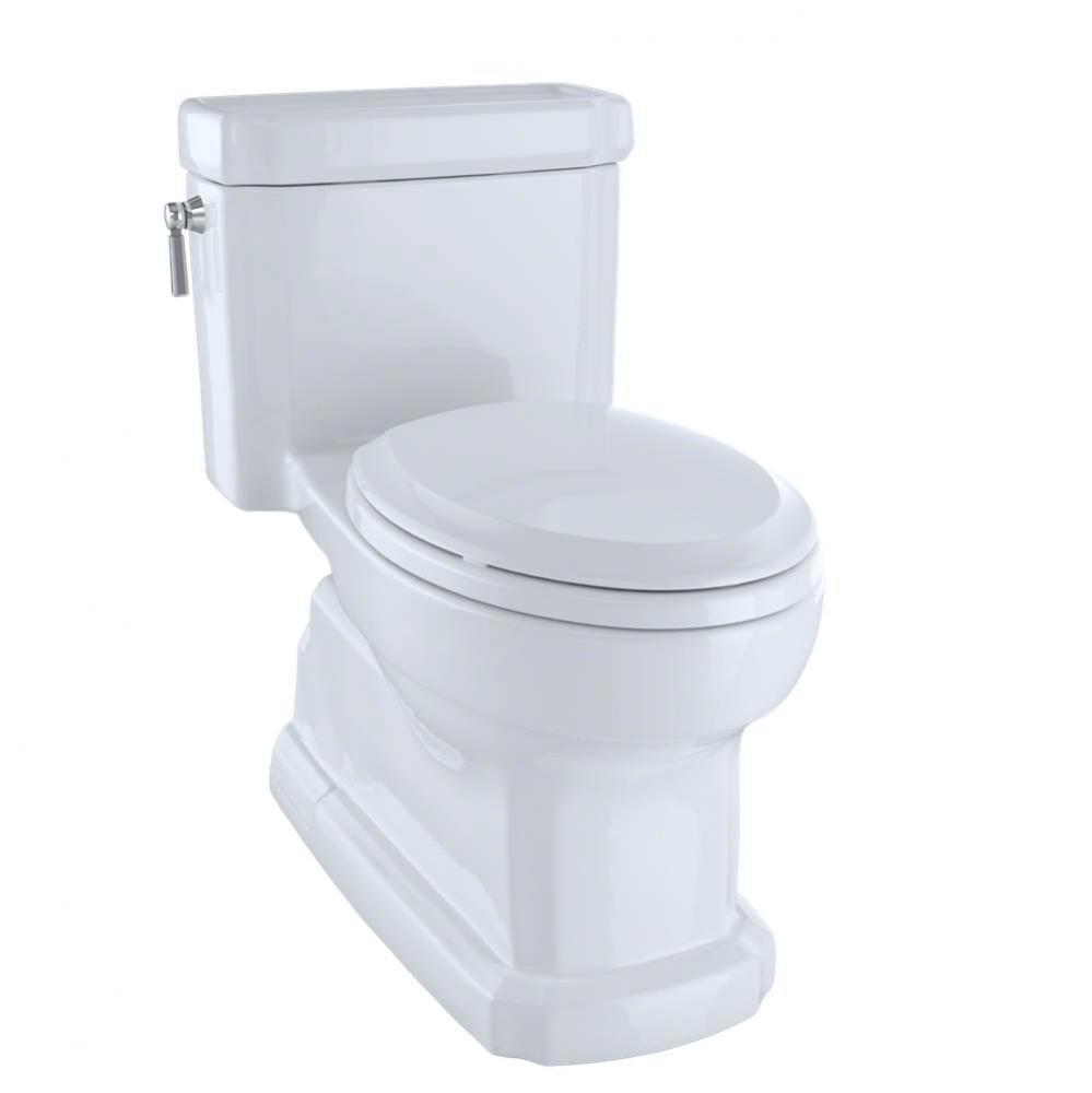 TOTO Eco Guinevere Elongated 1.28 GPF Universal Height Skirted Toilet with CEFIONTECT and SoftClos