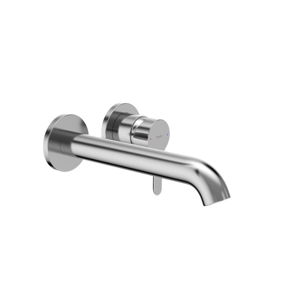 LB Series 1.2 GPM Wall-Mount Single-Handle Bathroom Sink Faucet, Polished Chrome