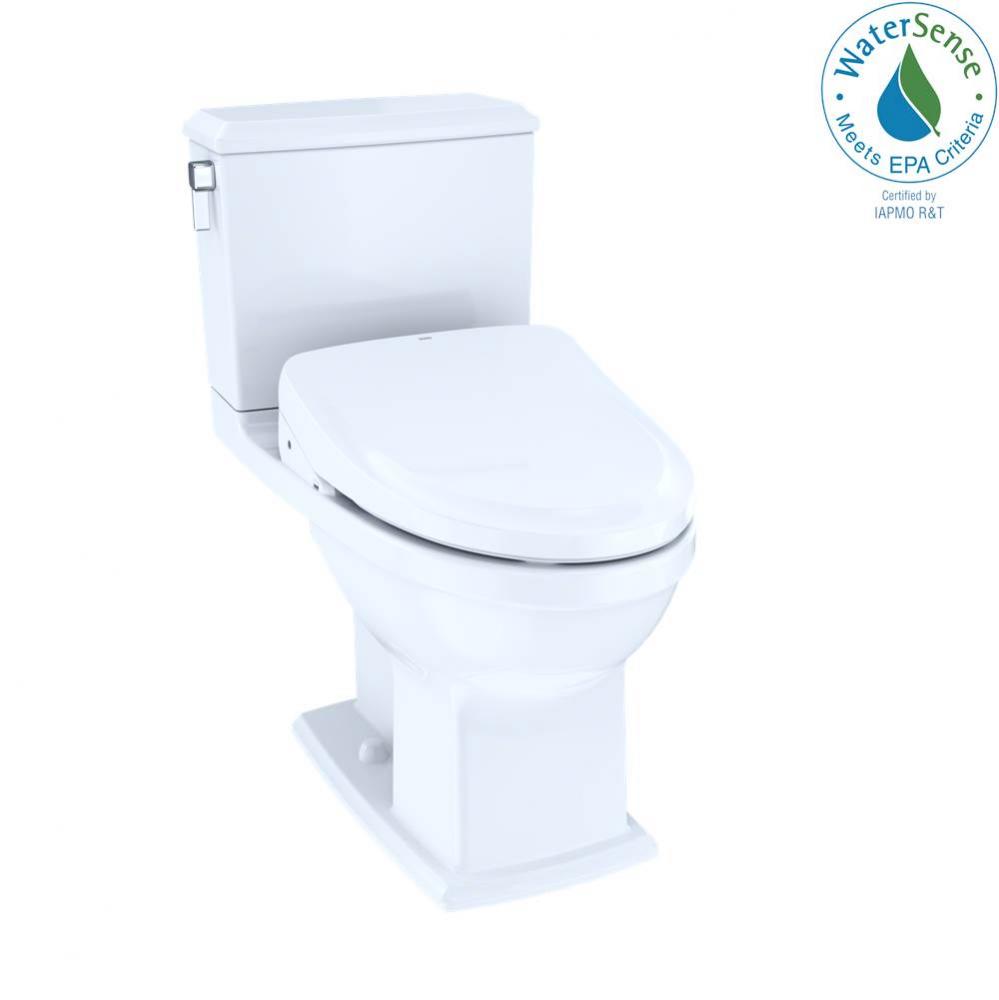 Toto® Washlet®+ Connelly® Two-Piece Elongated Dual Flush 1.28 And 0.9 Gpf Toilet An
