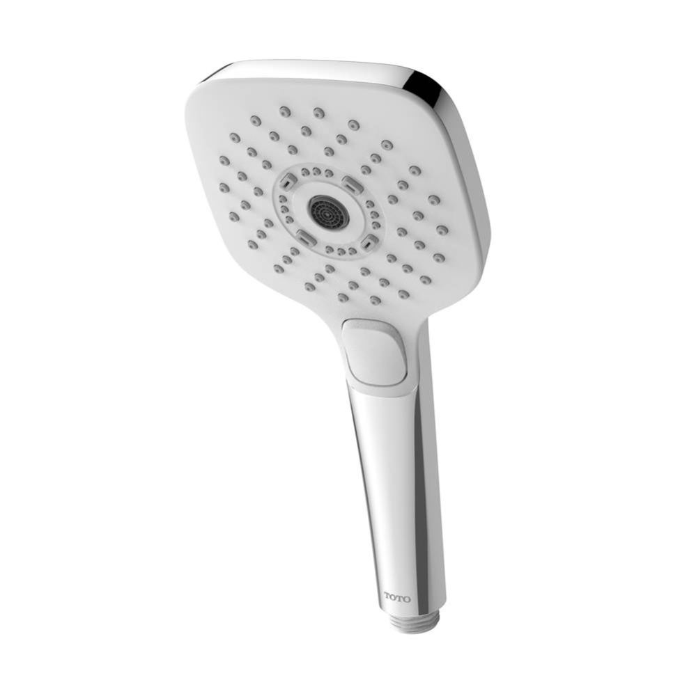G Series 1.75 GPM Multifunction 4 inch Square Handshower with ACTIVE WAVE, COMFORT WAVE, and WARM