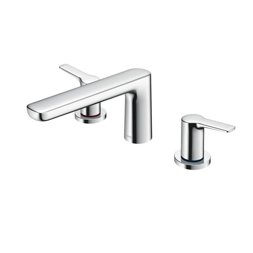 Toto® Gs Two-Handle Deck-Mount Roman Tub Filler Trim, Polished Chrome