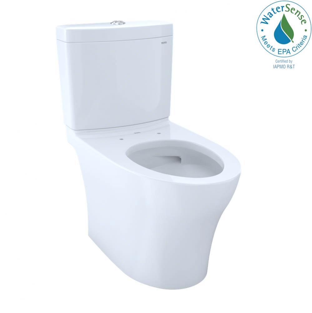 Aquia IV 1G Two-Piece Elongated Dual Flush 1.0 and 0.8 GPF Skirted Toilet with CEFIONTECT, Cotton