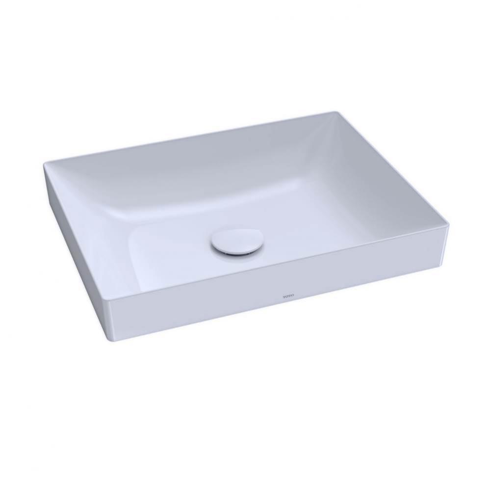 Toto® Kiwami® Rectangular 20'' Vessel Bathroom Sink With Cefiontect®, Cle